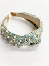 Cassie Pearl Top Knot Headband