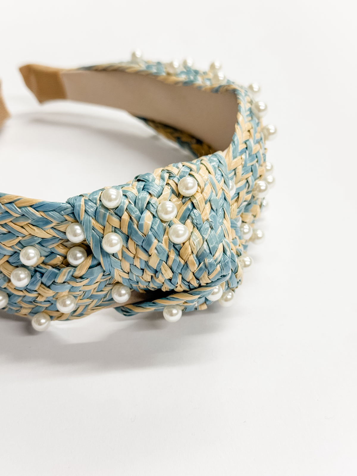 Cassie Pearl Top Knot Headband