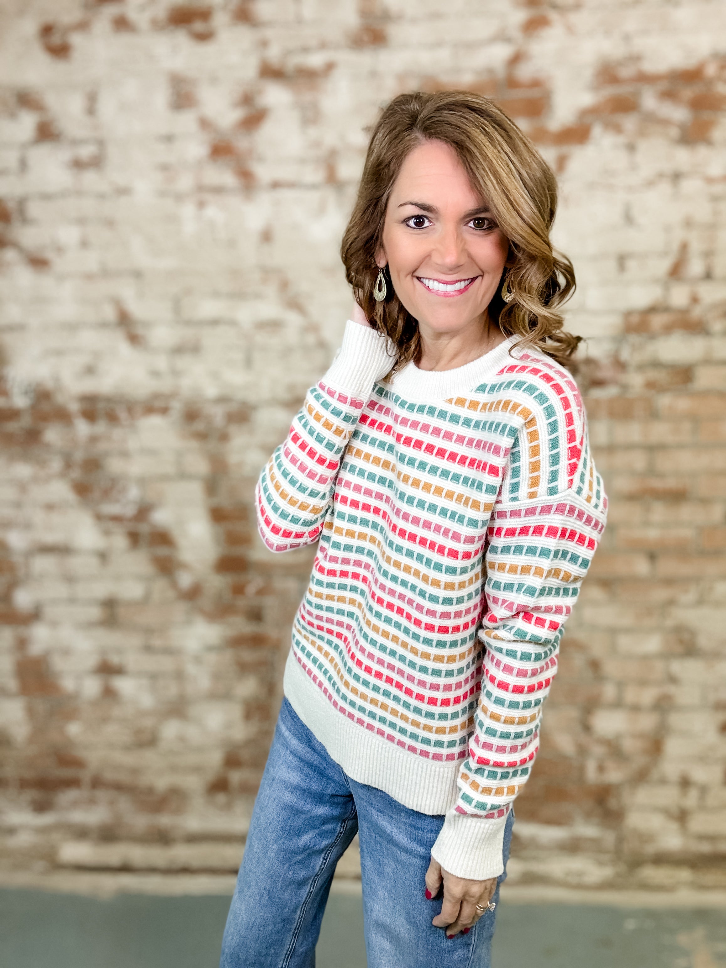Kailani Striped Sweater