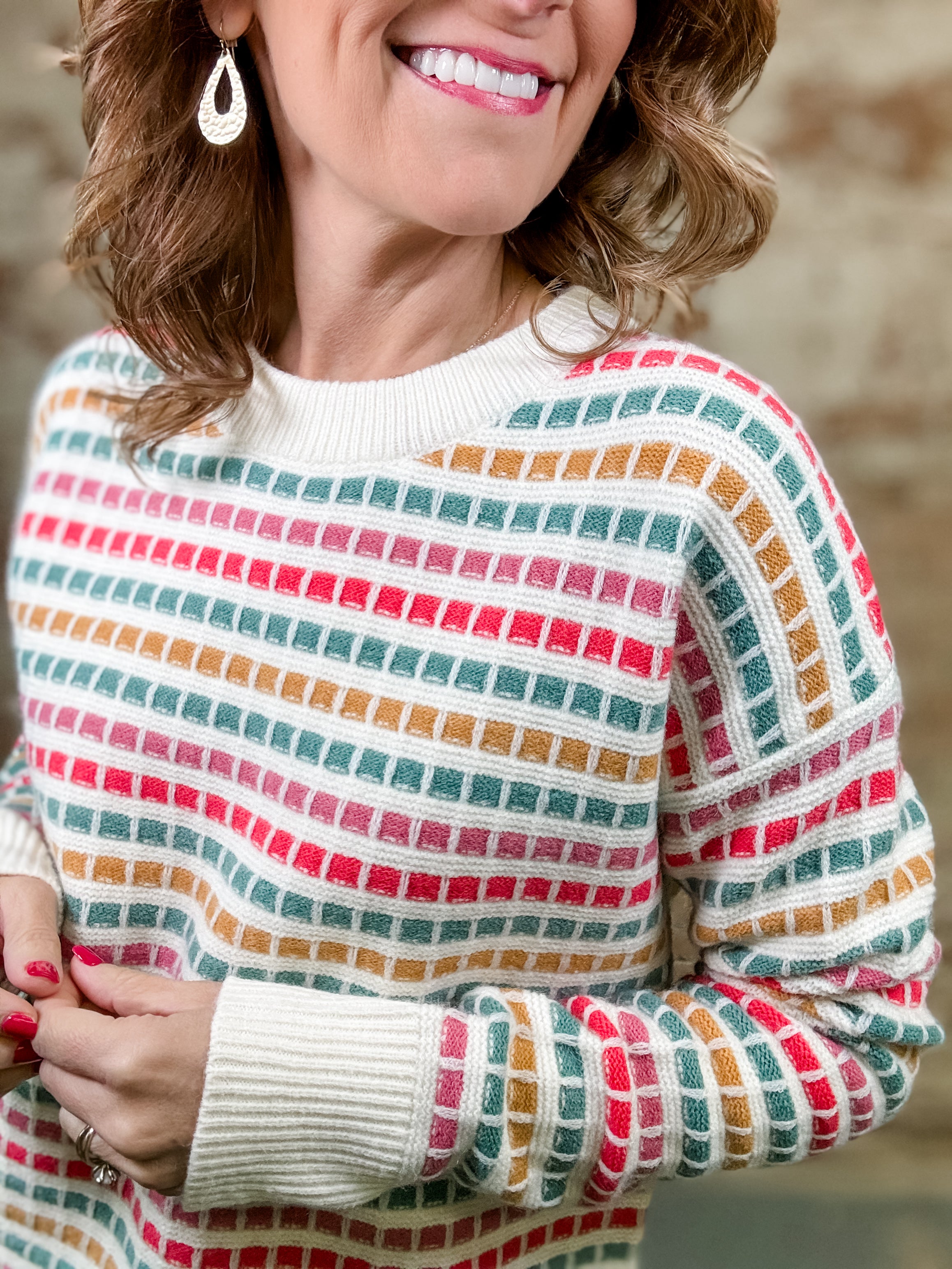 Kailani Striped Sweater