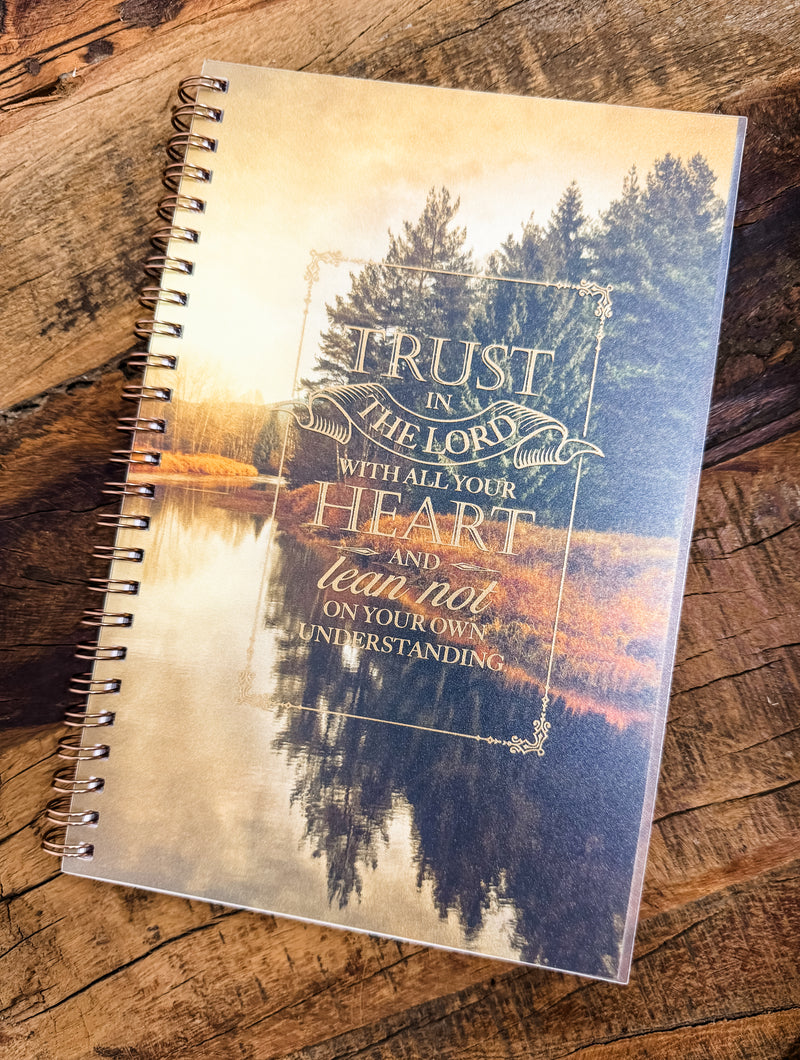 Trust in the Lord Wirebound Notebook