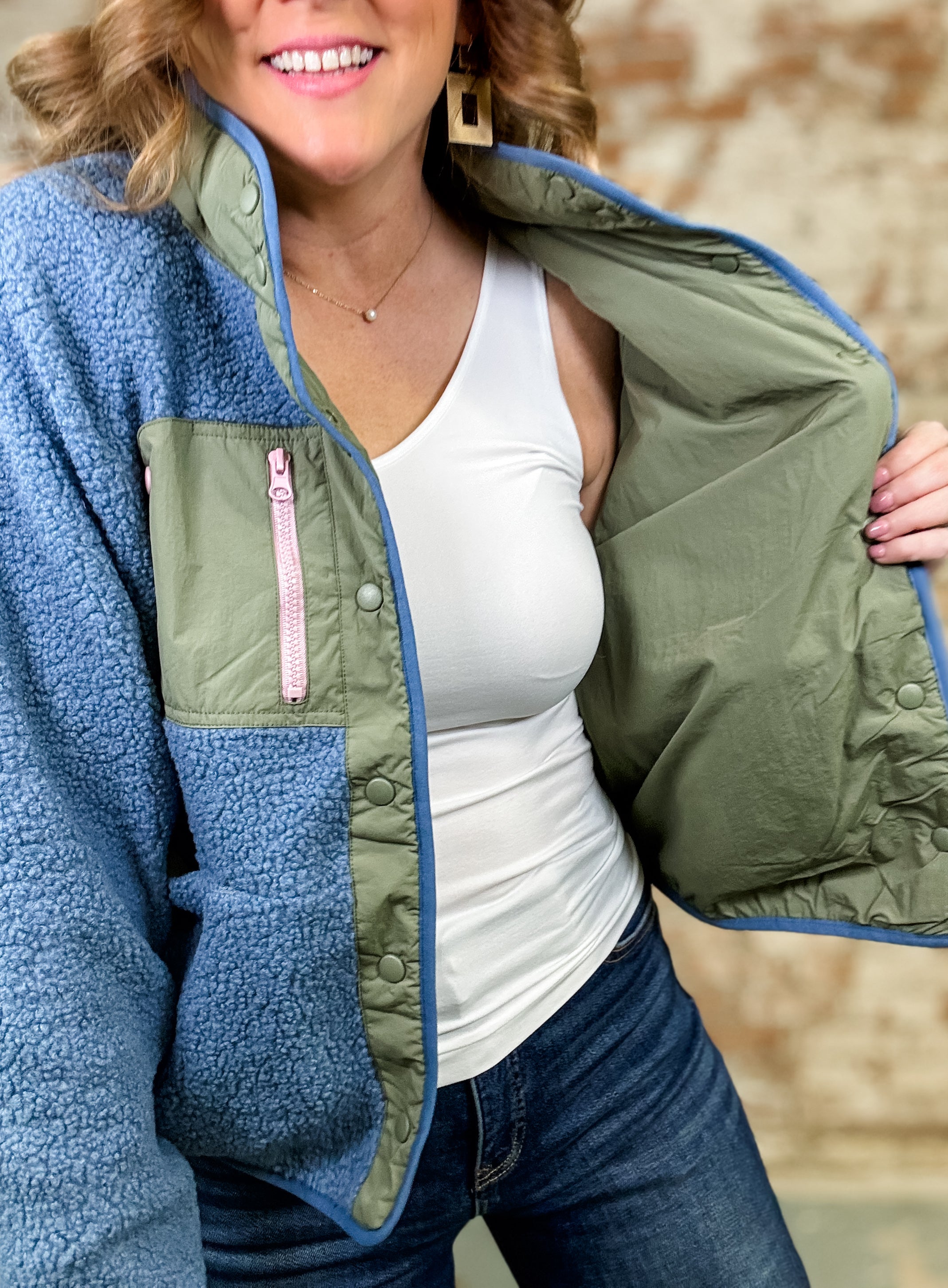 Oliver Reversible Fleece Jacket