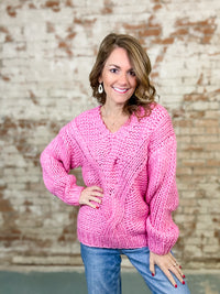 Camellia Chunky Knit Sweater