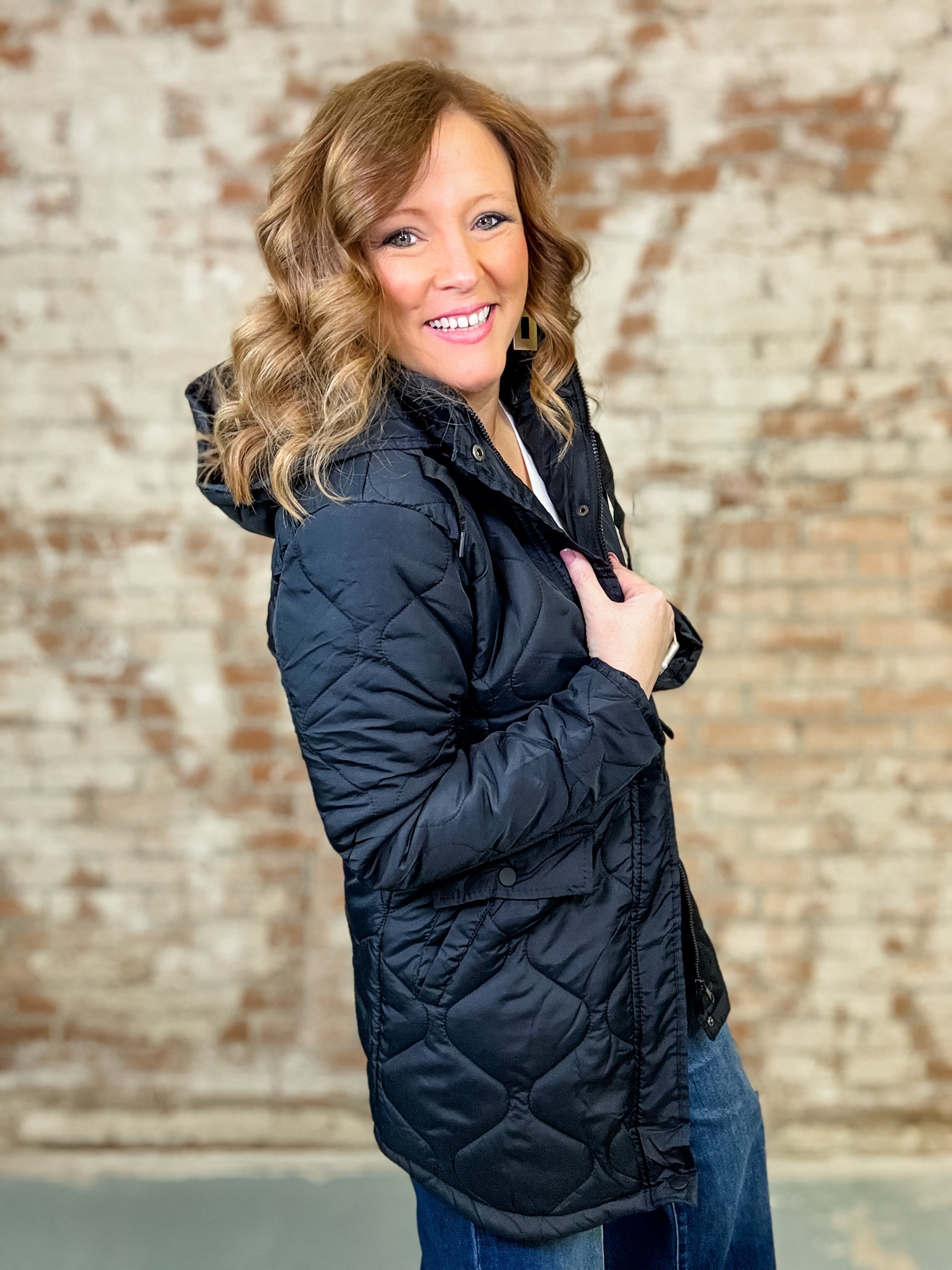 Gretchen Quilted Coat