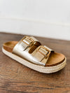 Marfa Gold Sandal