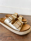 Marfa Gold Sandal
