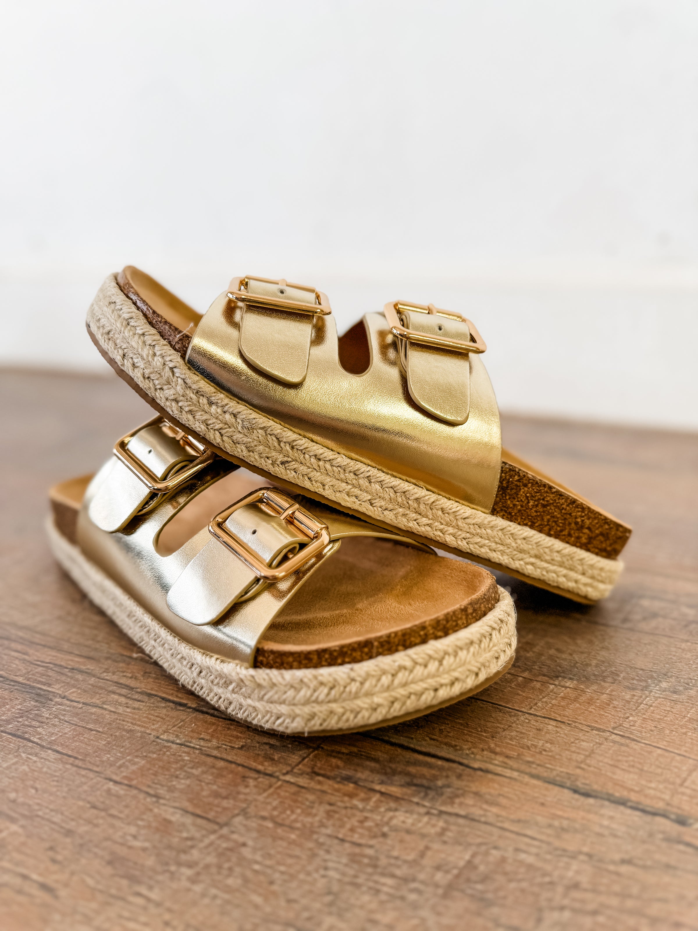 Marfa Gold Sandal