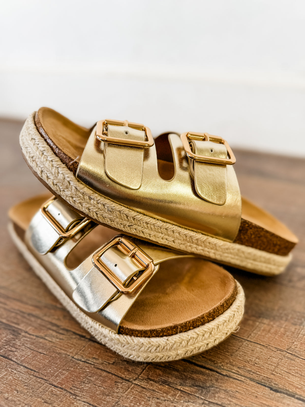 Marfa Gold Sandal
