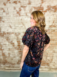 THML Elena Puff Sleeve Top