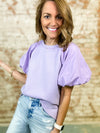 Rachel Embossed Texture Top