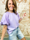Rachel Embossed Texture Top