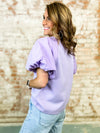 Rachel Embossed Texture Top