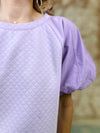 Rachel Embossed Texture Top