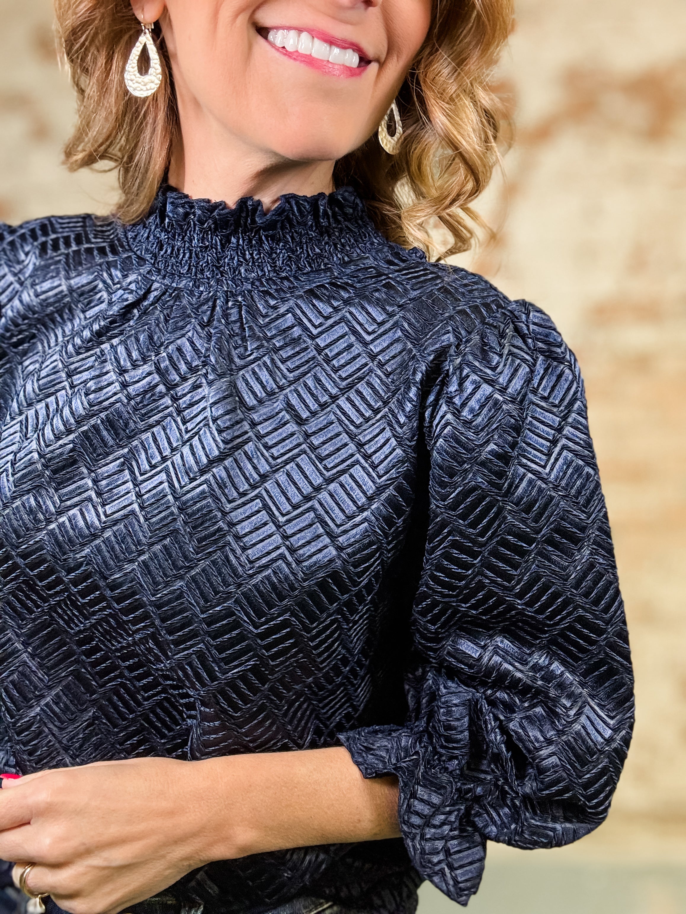 Isadora Jacquard Top