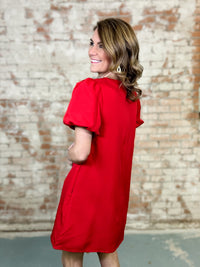 Havana Bow Mini Dress