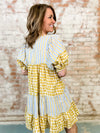 Rena Dots + Stripes Dress