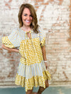 Rena Dots + Stripes Dress
