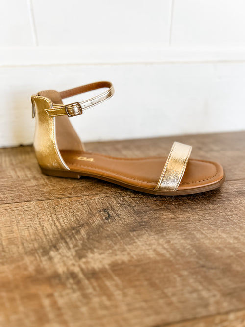 April Gold Sandal