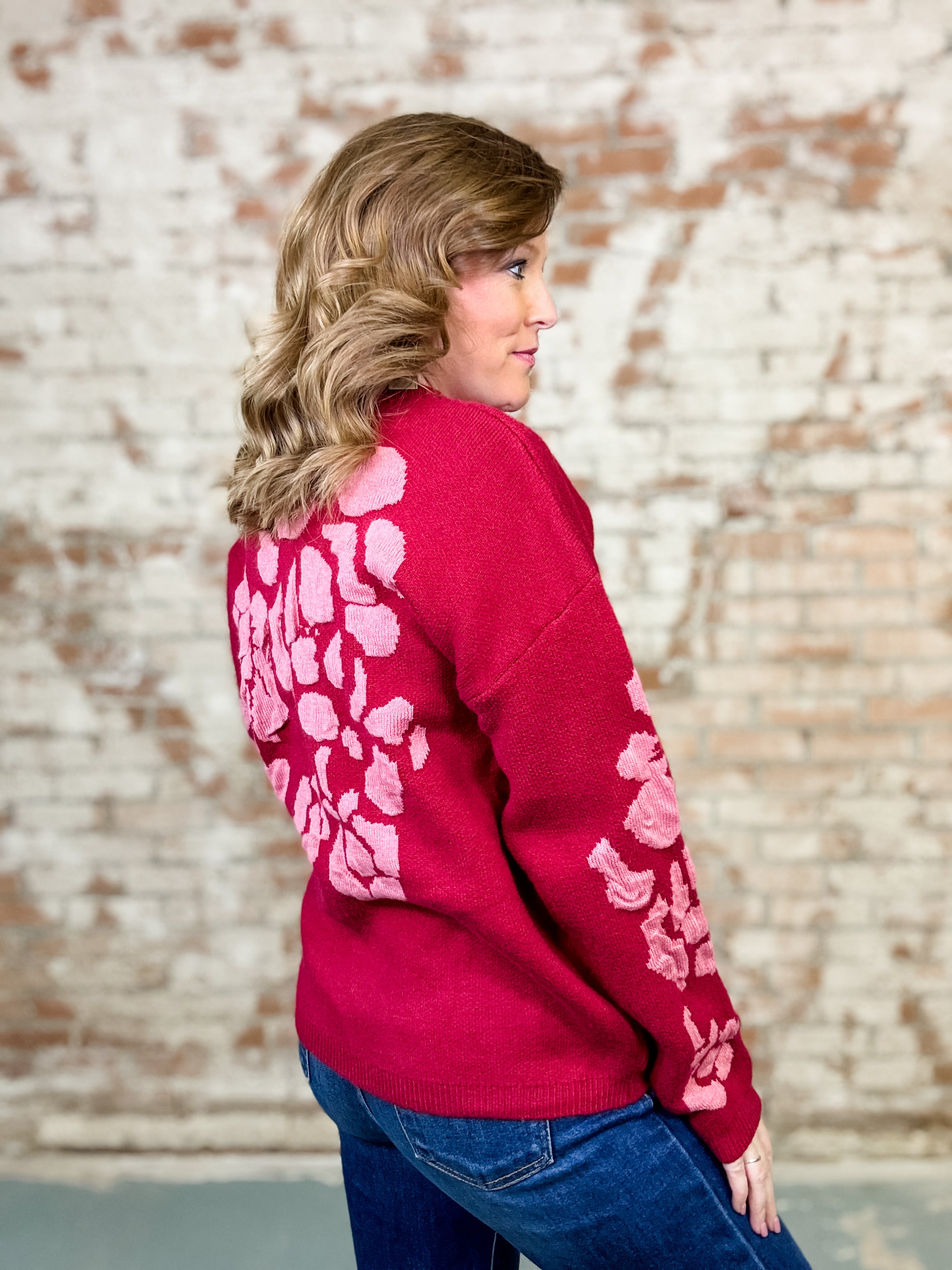 Aurelia Floral Sweater