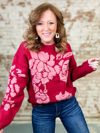 Aurelia Floral Sweater