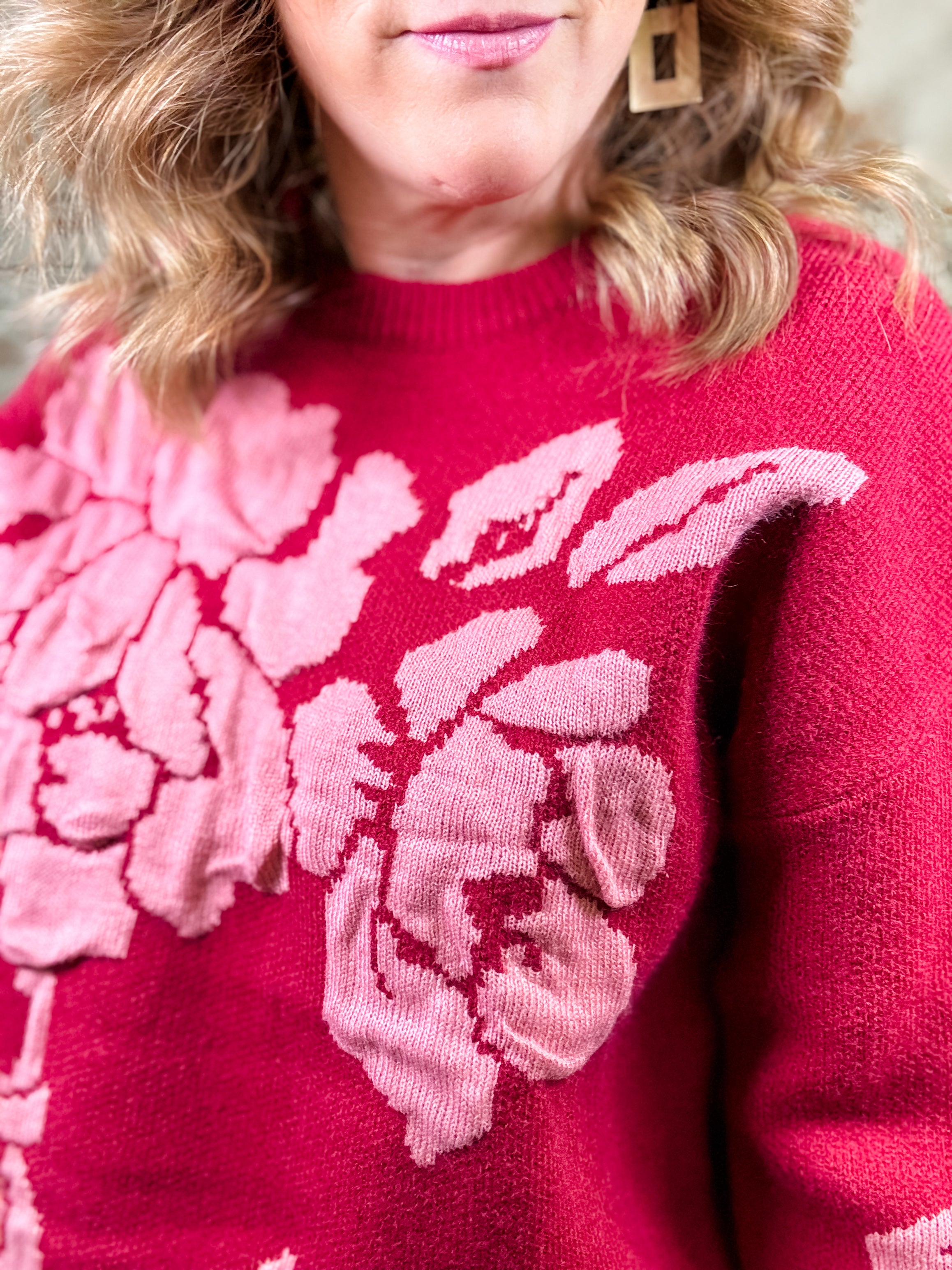 Aurelia Floral Sweater