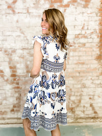 Molli Boho Ruffle Dress