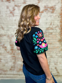 Jimena Embroidered Top