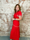 Claiborne Scallop Trim Dress