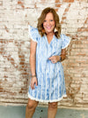 Rimmy Fringe Detail Distressed Dress