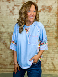 Kamden Patchwork Top
