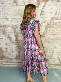 Kien Boho Mid Dress