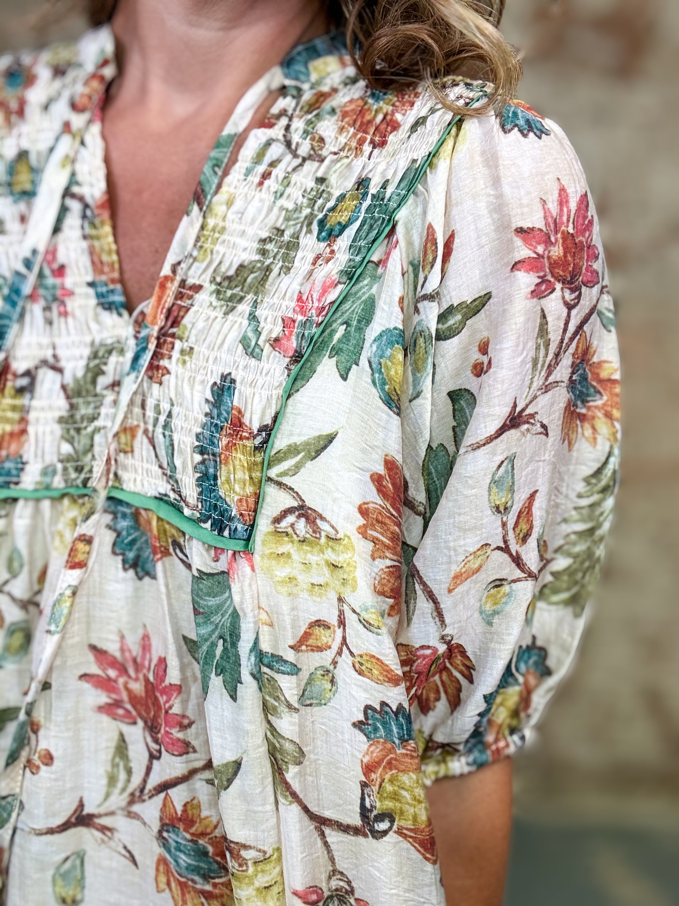 Francine Floral Dress