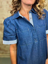 Jocelyn Denim Dress