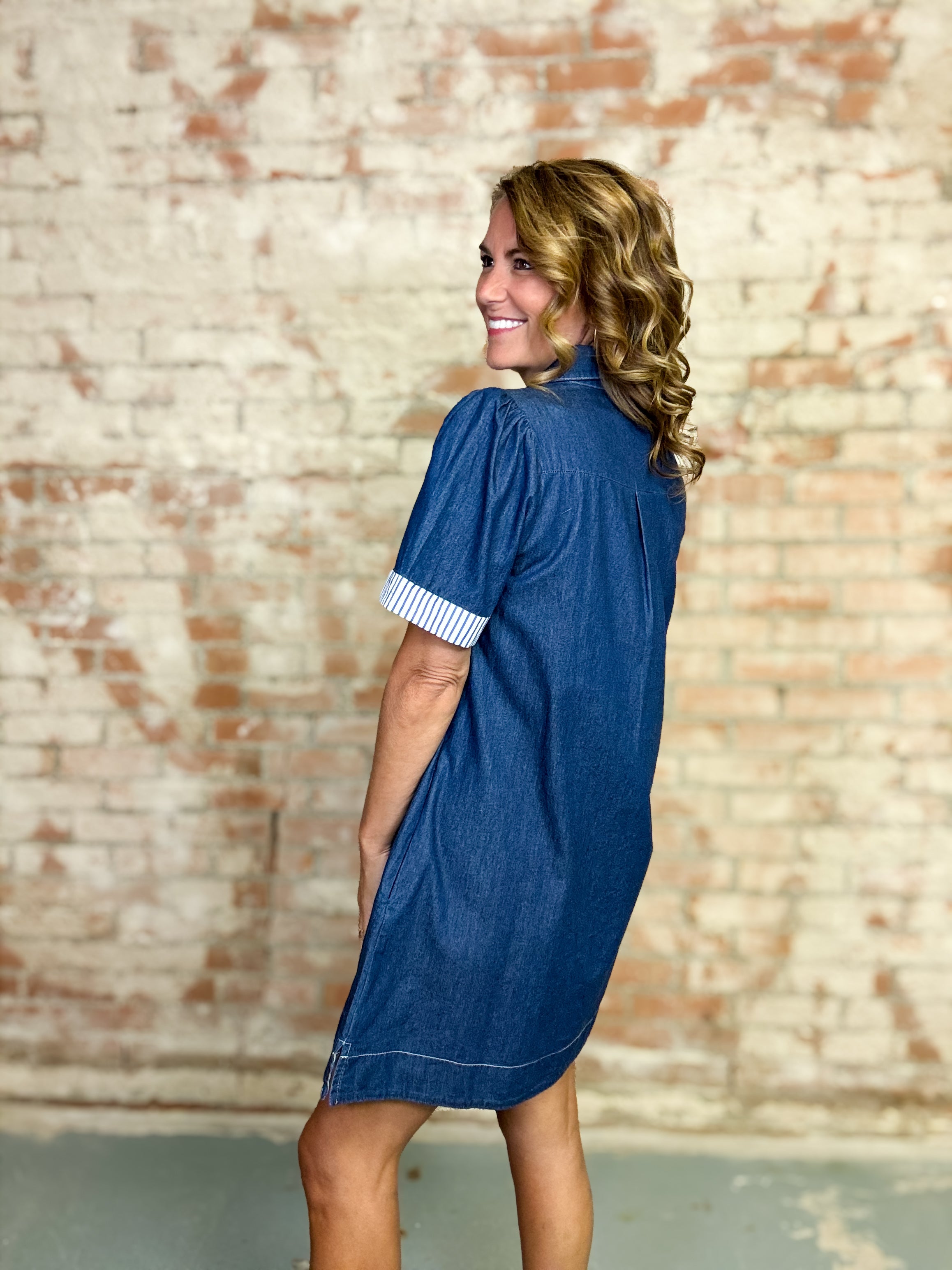Jocelyn Denim Dress