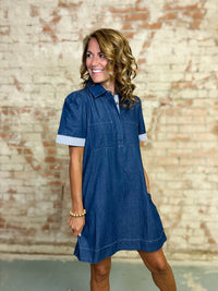 Jocelyn Denim Dress