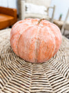 Metal & Paper Mache Pumpkin