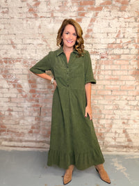 Alaine Midi Shirt Dress