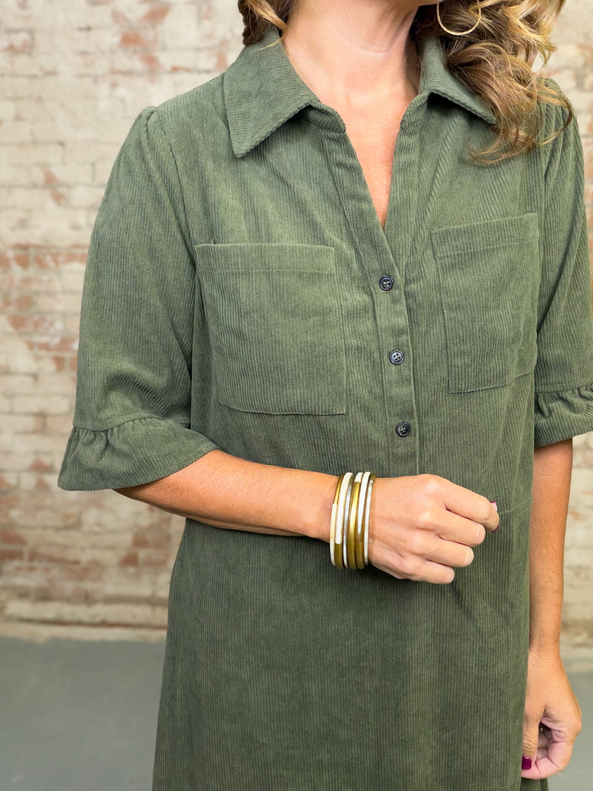 Alaine Midi Shirt Dress