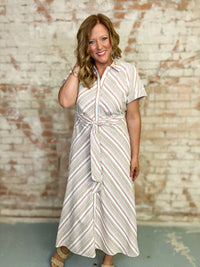 Stacie Button Down Dress