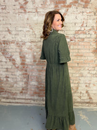 Alaine Midi Shirt Dress