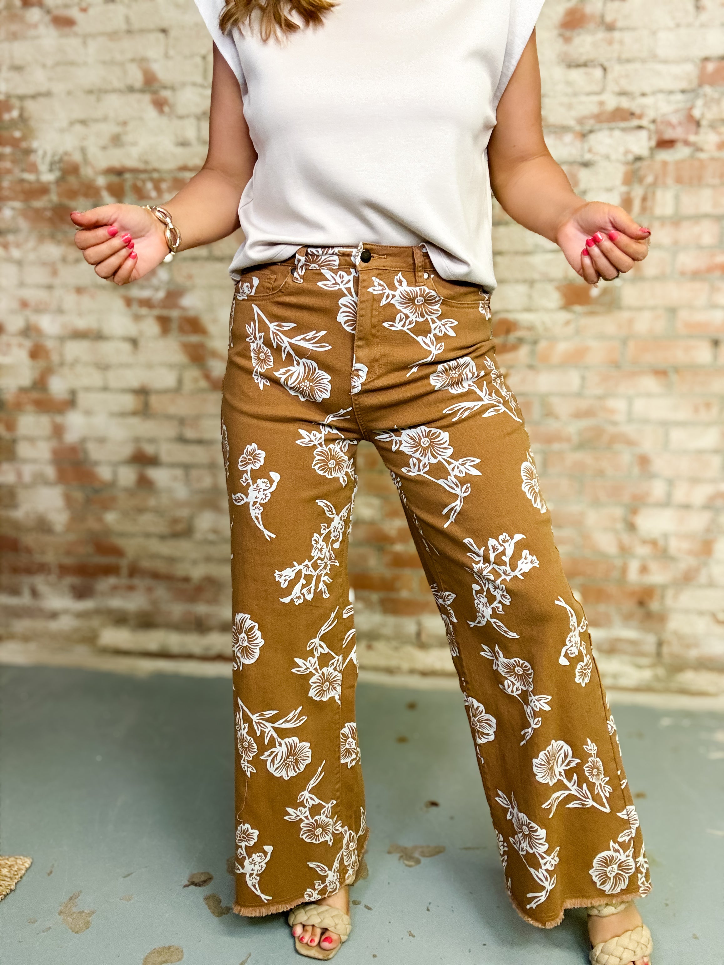 Phallon Floral Pants