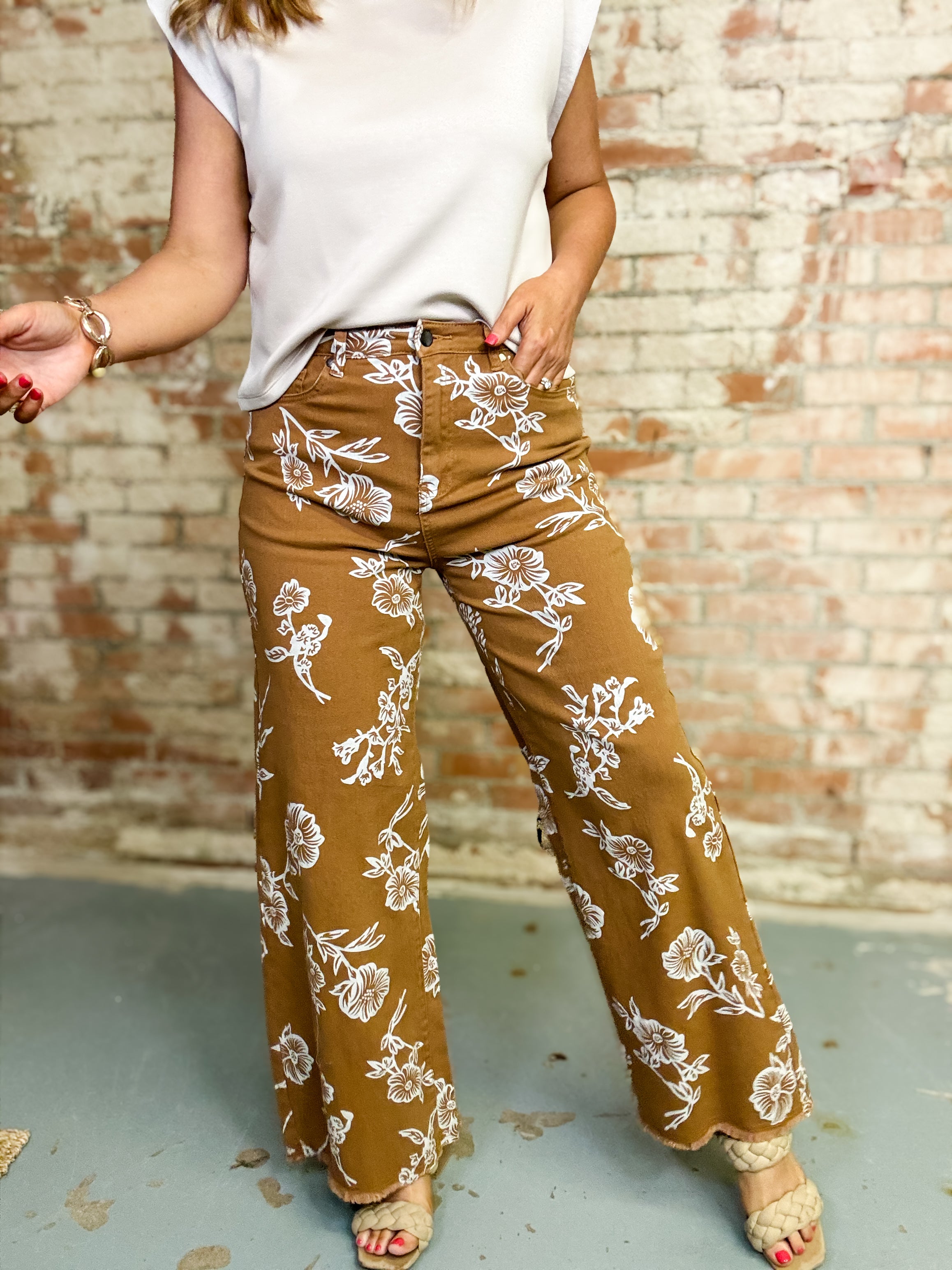 Phallon Floral Pants