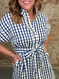 Felicity Gingham Dress