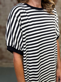 Kristin Stripe Midi Dress