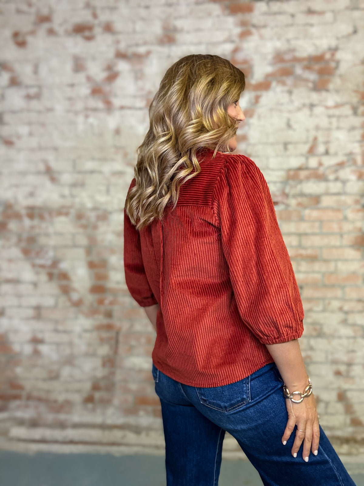 Marrion Corduroy Top