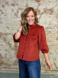 Marrion Corduroy Top