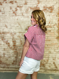 Simon Checkered Top