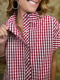 Simon Checkered Top