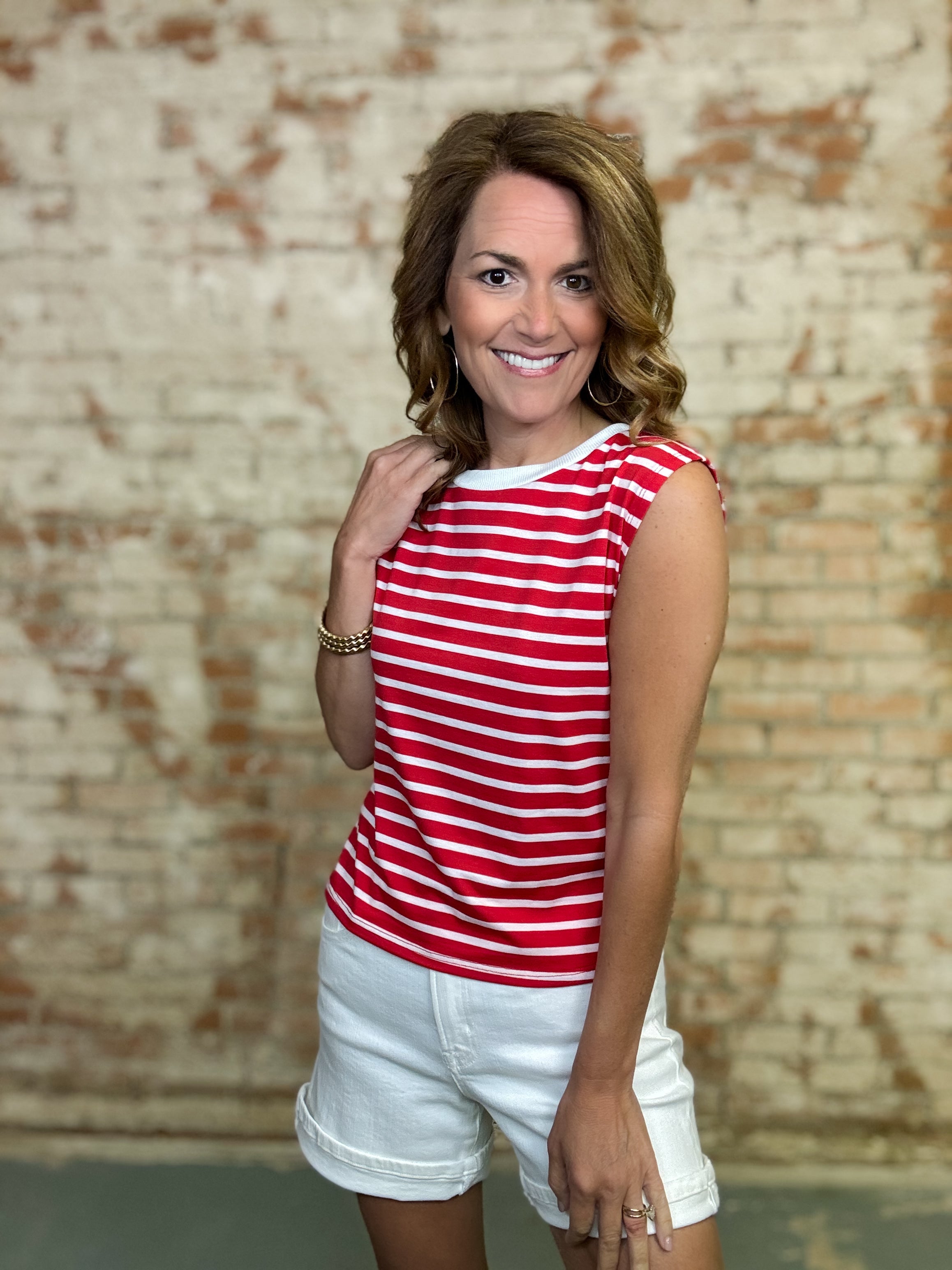Celia Stripe Top
