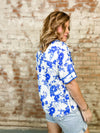 Reid Floral Button Front Top